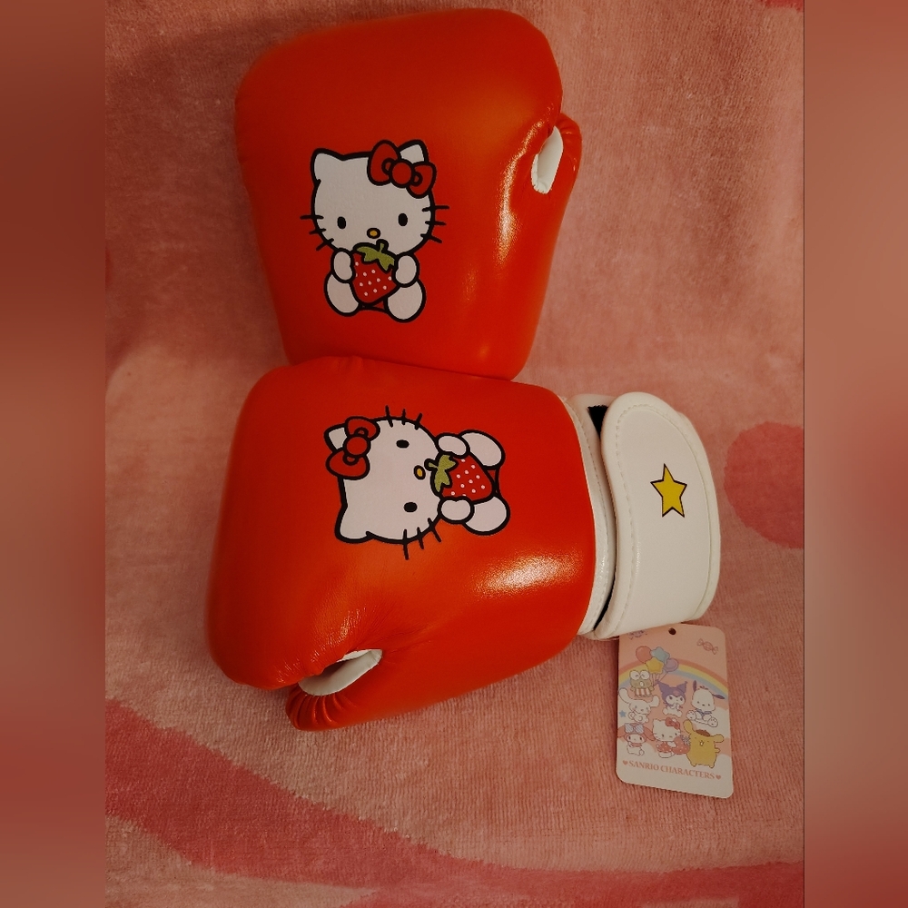 EXCLUSIVE - Hello Kitty x Wolon Boxing, Sparring, Training Gloves - Picture 3 of 5